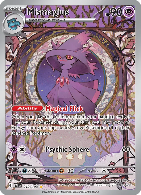 Mismagius 212/193 from Paldea Evolved
