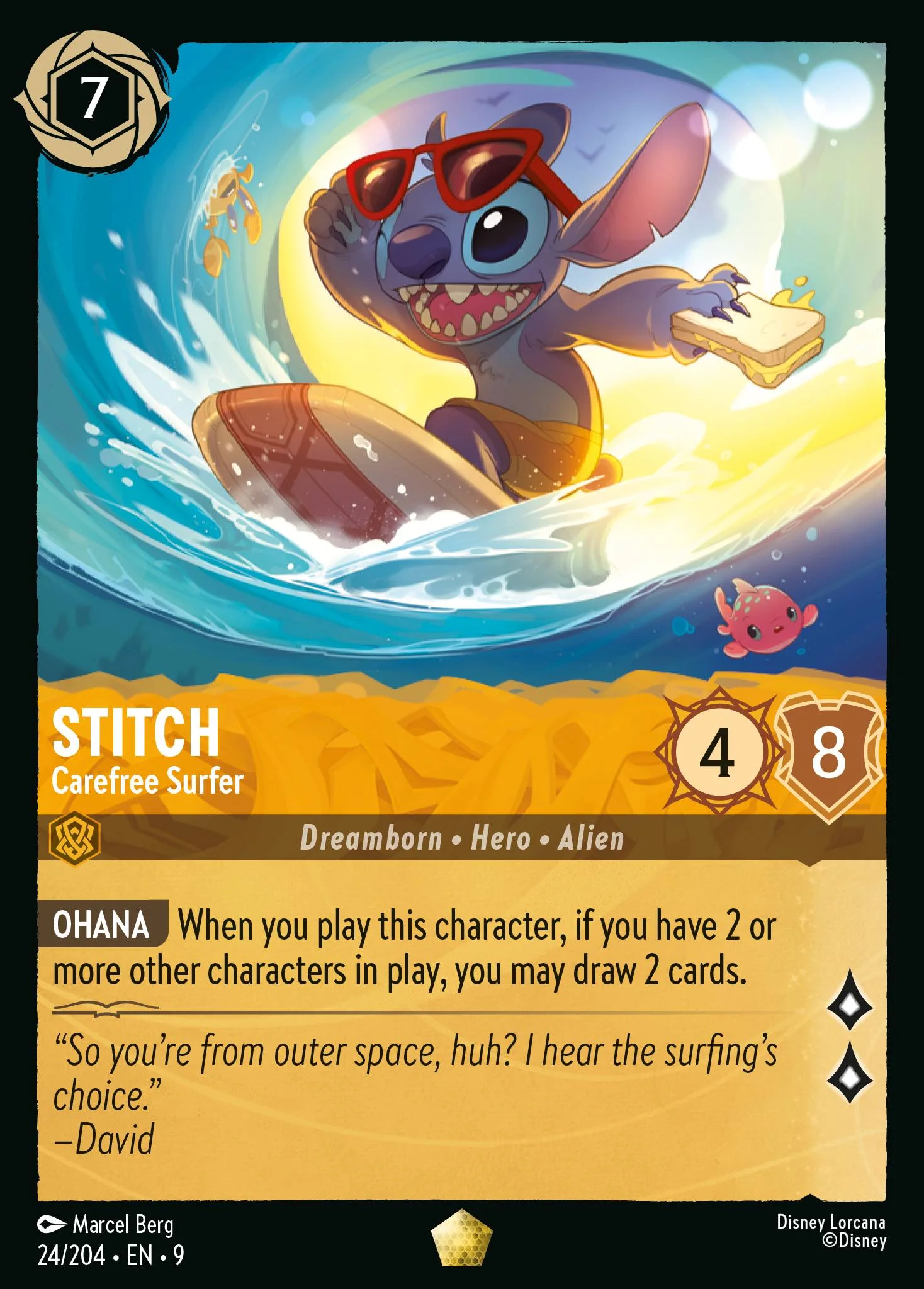 Stitch - Carefree Surfer 24/204 from Fabled