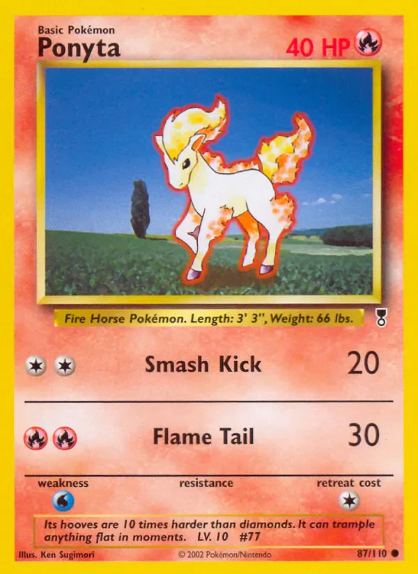 Ponyta 87/110 from Legendary Collection