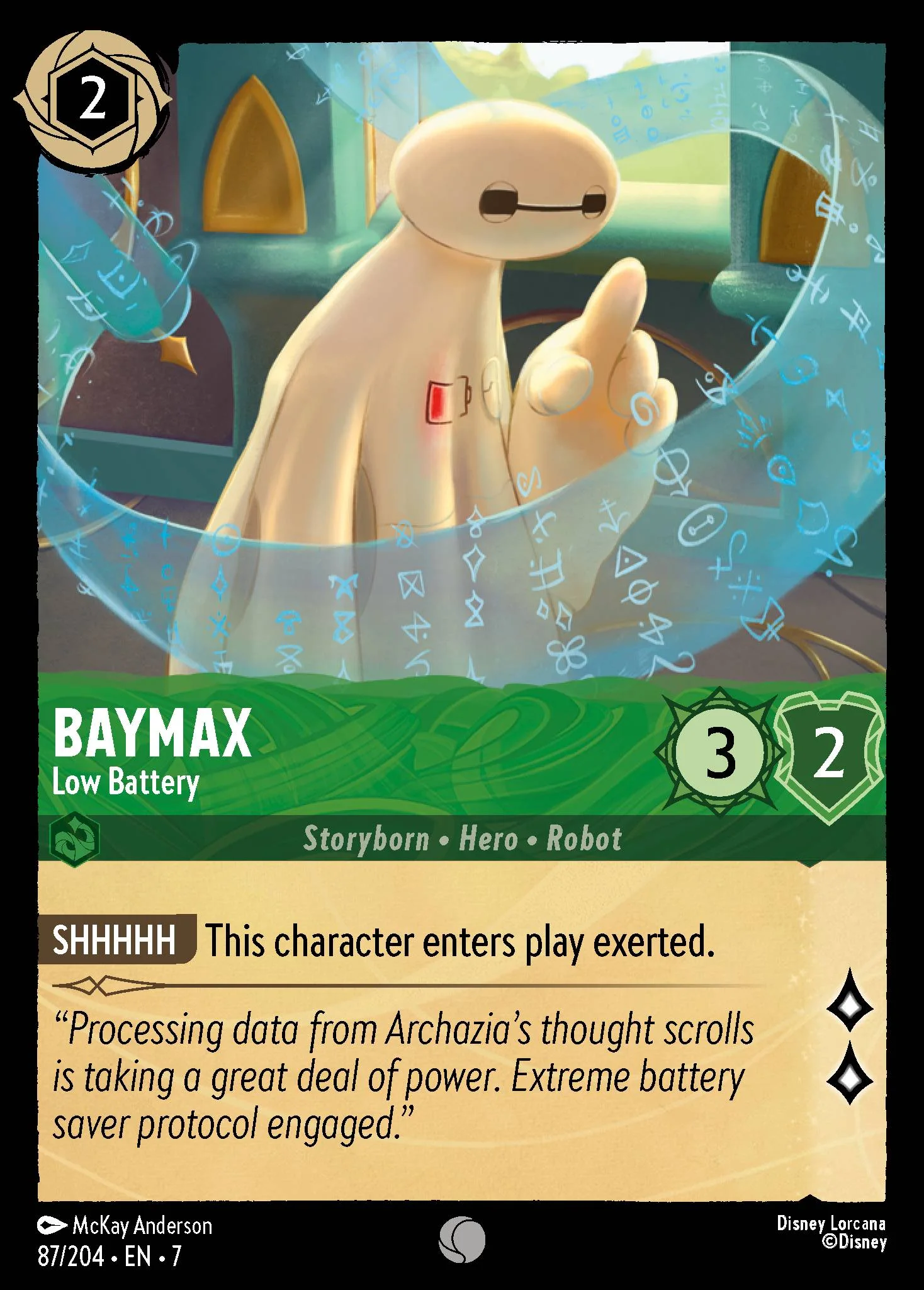 Baymax - Low Battery 87/204 from Archazia's Island