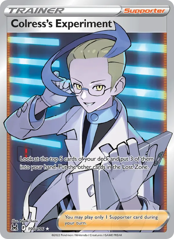 Colress's Experiment 190/196 from Lost Origin