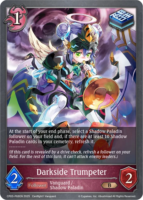 Darkside Trumpeter CP03-P68EN Shadowverse: Evolve card