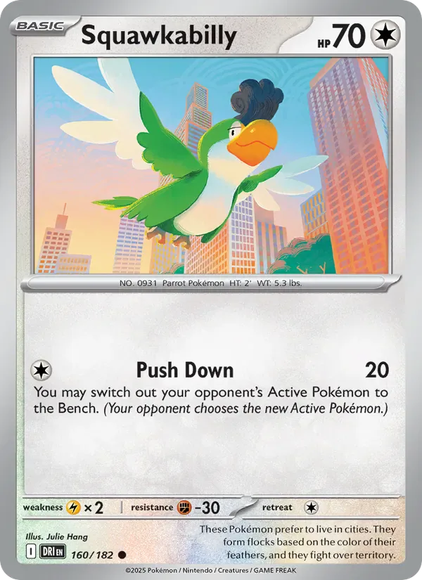 Squawkabilly 160/182 from Destined Rivals