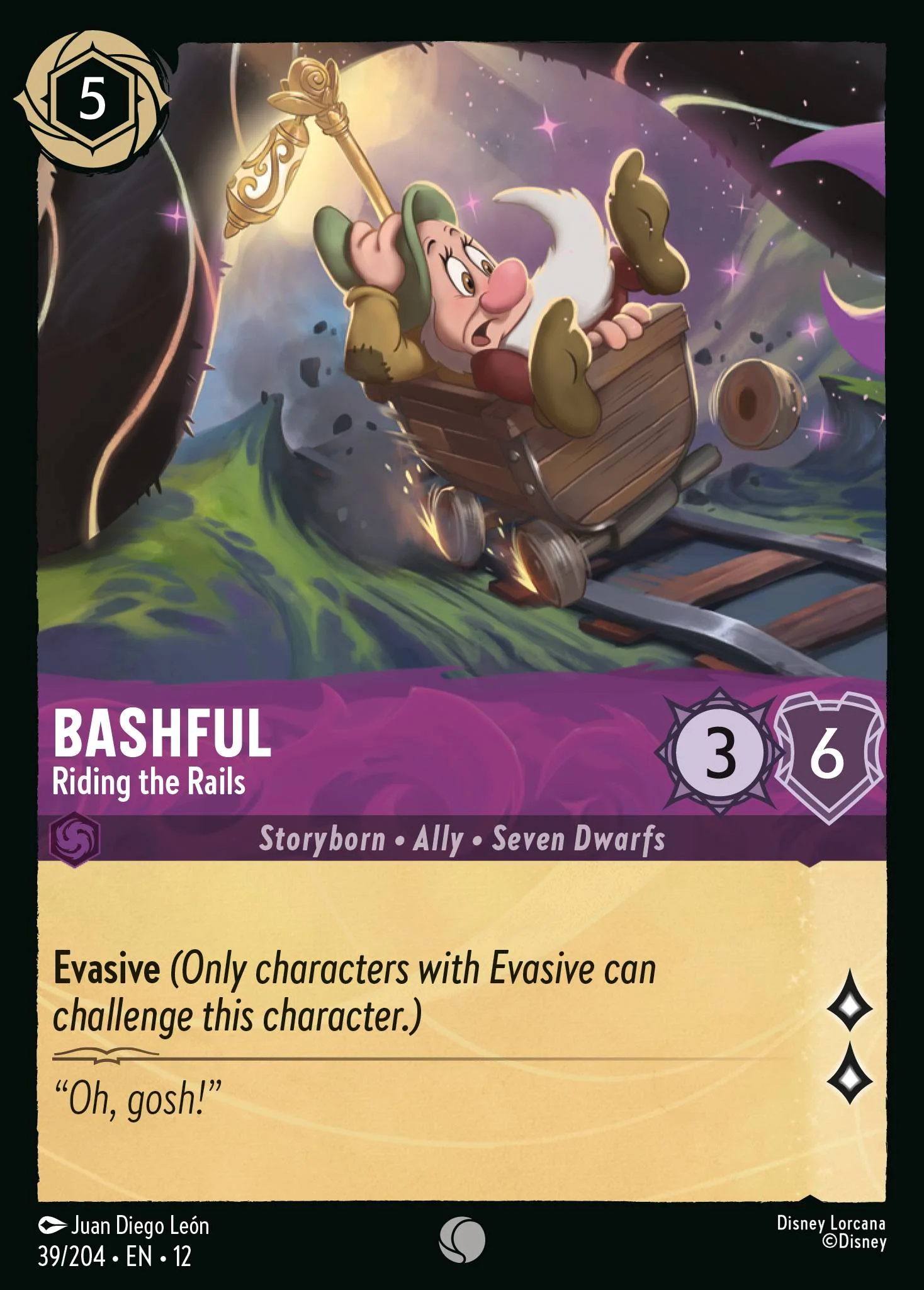 Bashful - Riding the Rails 39/204 from Wilds Unknown