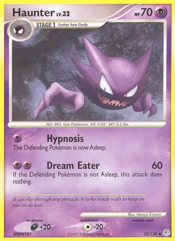 Haunter 50/130 from Diamond & Pearl