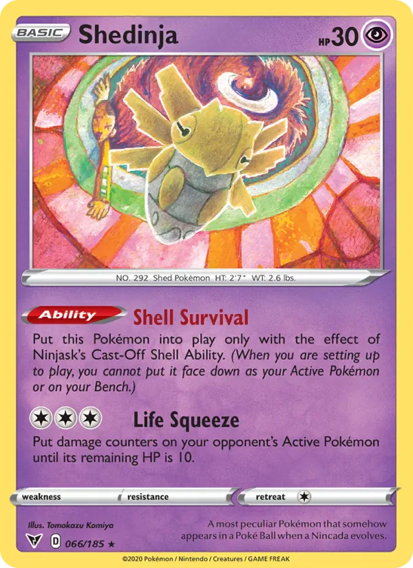Shedinja 66/185 from Vivid Voltage
