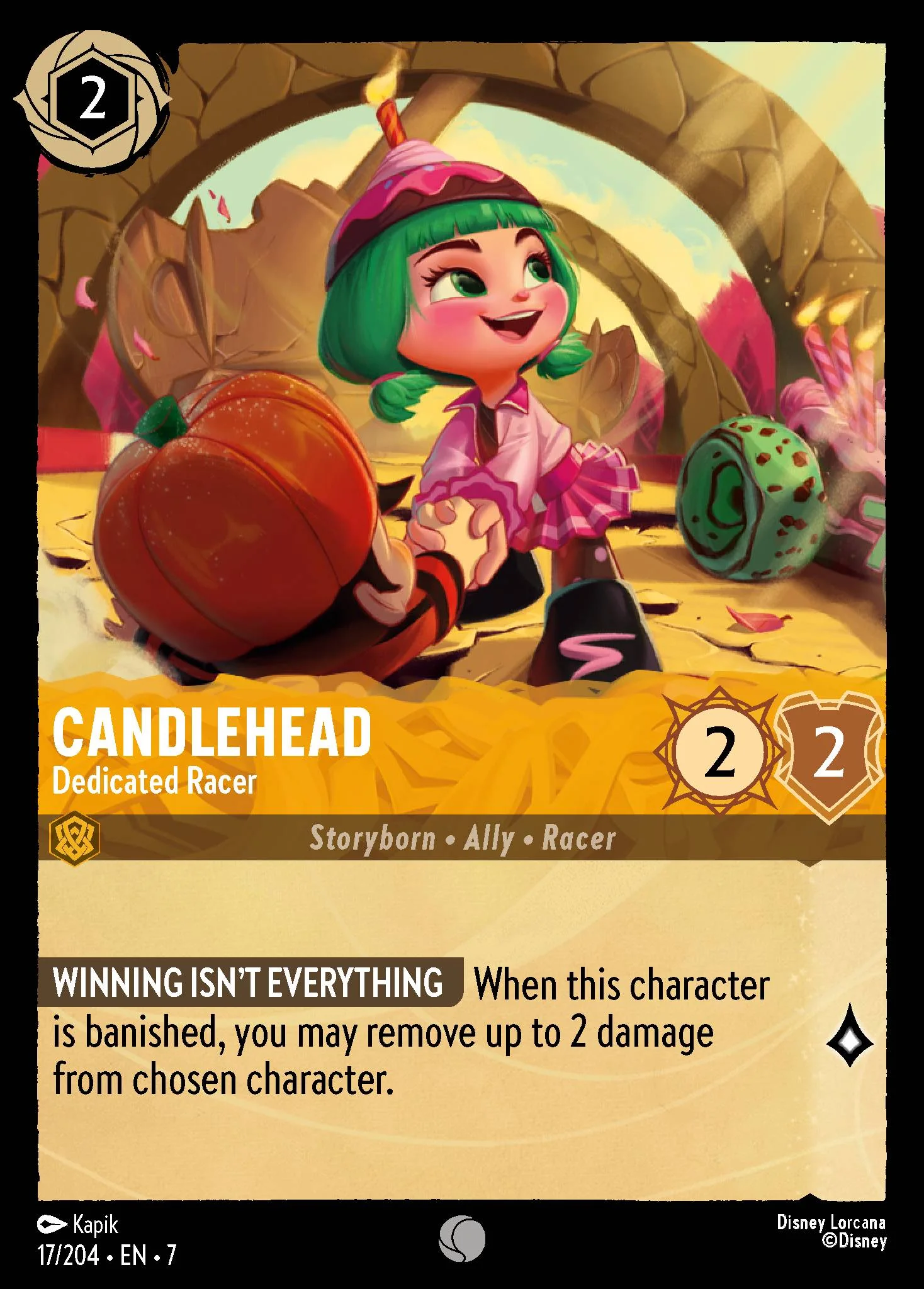 Candlehead - Dedicated Racer 17/204 from Archazia's Island