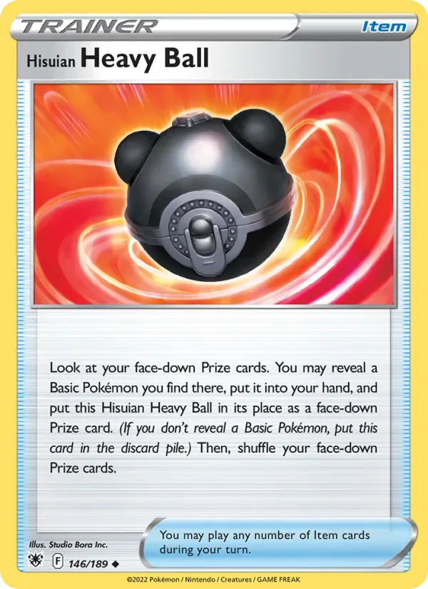 Hisuian Heavy Ball 146/189 from Astral Radiance