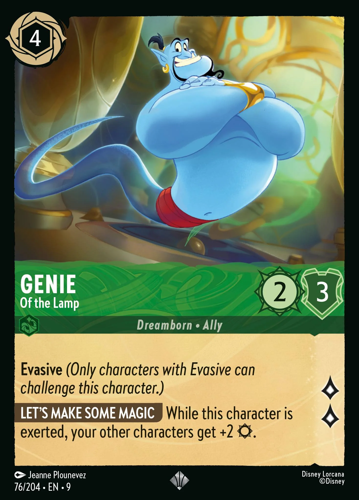Genie - Of the Lamp 76/204 from Fabled