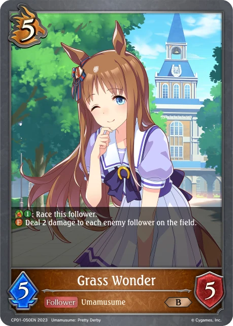 Grass Wonder CP01-050EN Shadowverse: Evolve card