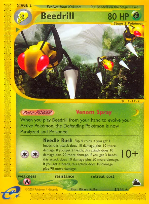 Beedrill 5/144 from Skyridge