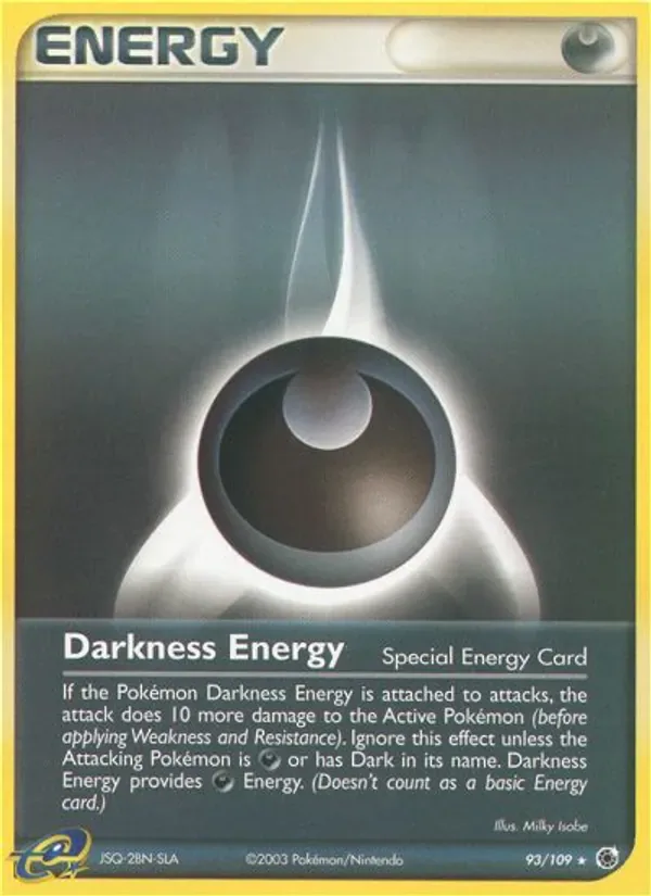 Darkness Energy 93/109 from EX Ruby & Sapphire