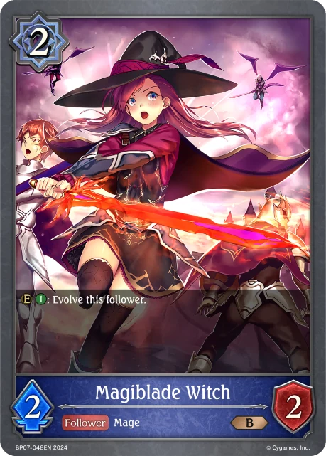 Magiblade Witch BP07-048EN Shadowverse: Evolve card
