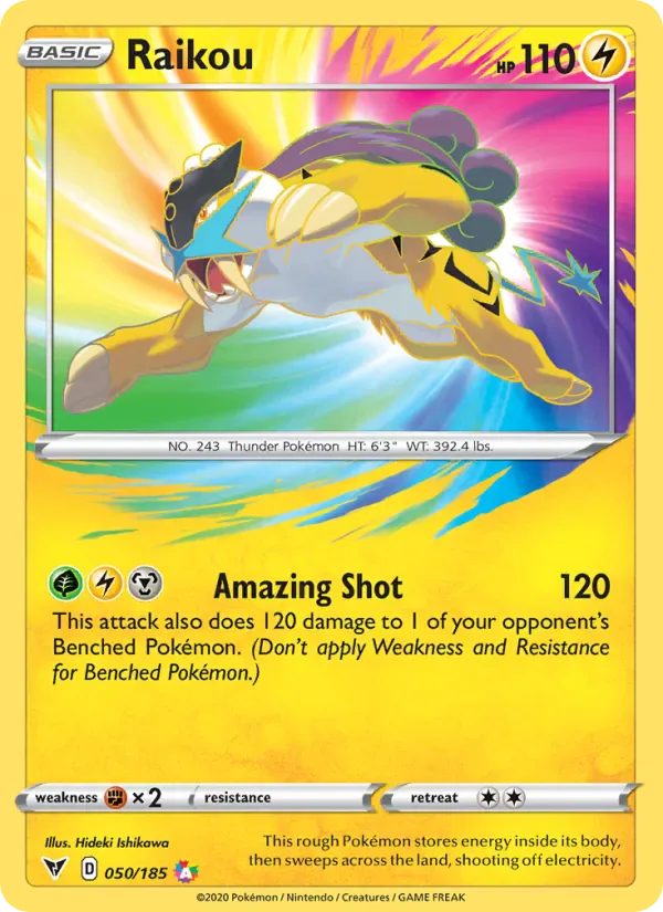 Raikou 50/185 from Vivid Voltage