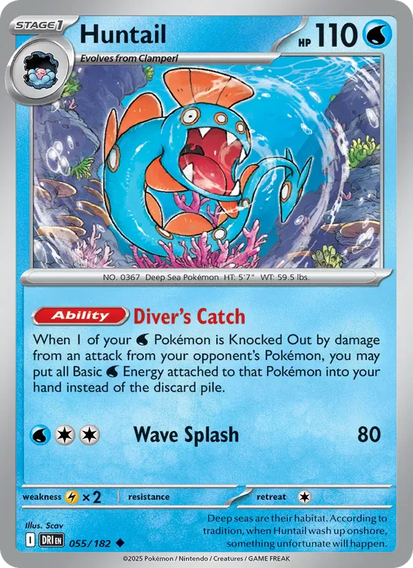 Huntail 055/182 from Destined Rivals