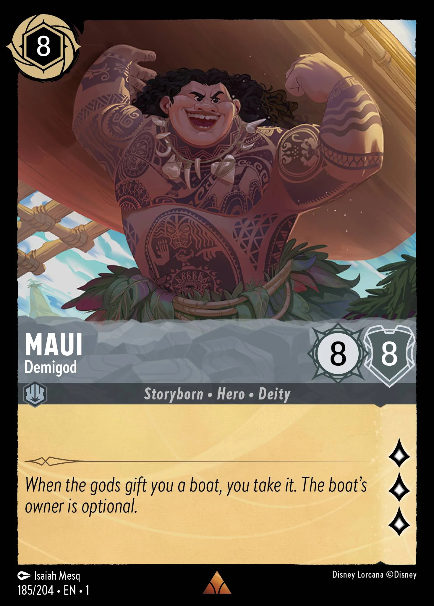 Maui - Demigod 185/204 from The First Chapter