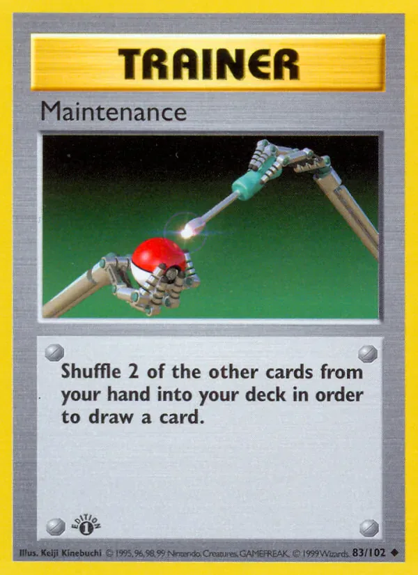 Maintenance 83/102 from Base Set