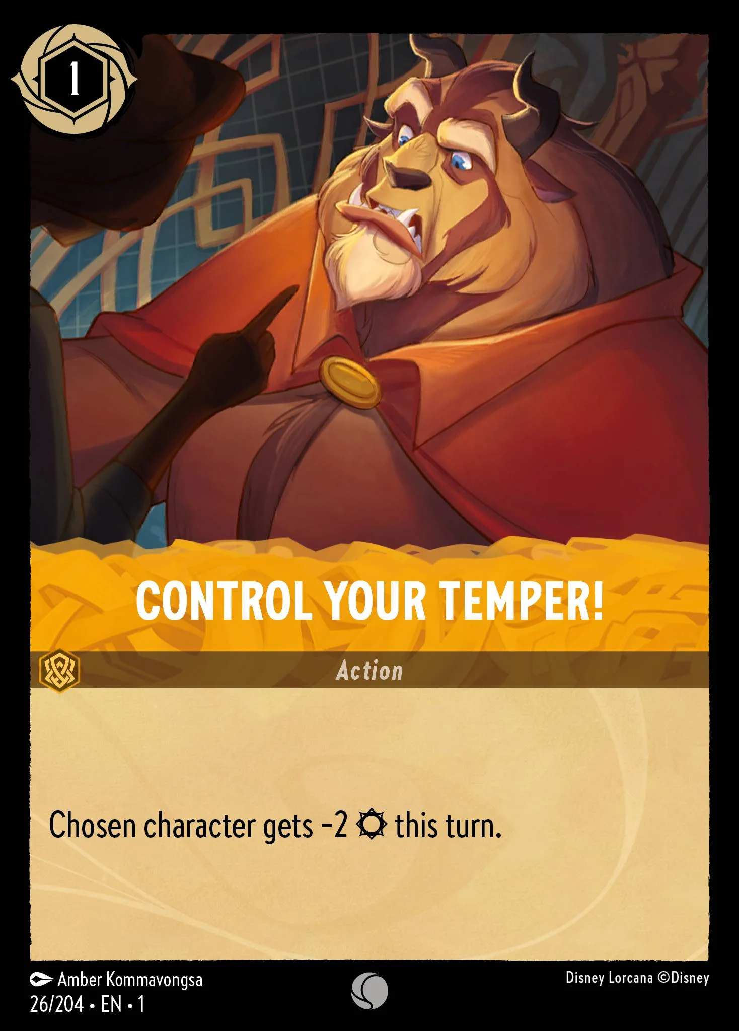 Control Your Temper! 26/204 from The First Chapter
