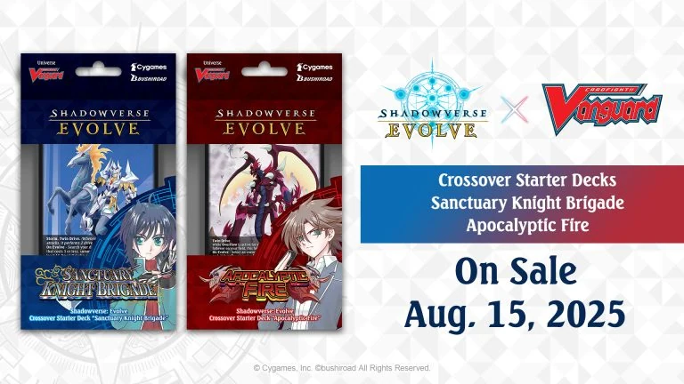 Crossover Starter Deck | "Sanctuary Knight Brigade" official Shadowverse: Evolve product