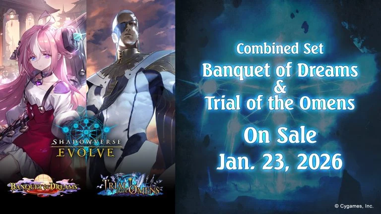 Combined Set | "Banquet of Dreams & Trial of the Omens" official Shadowverse: Evolve product