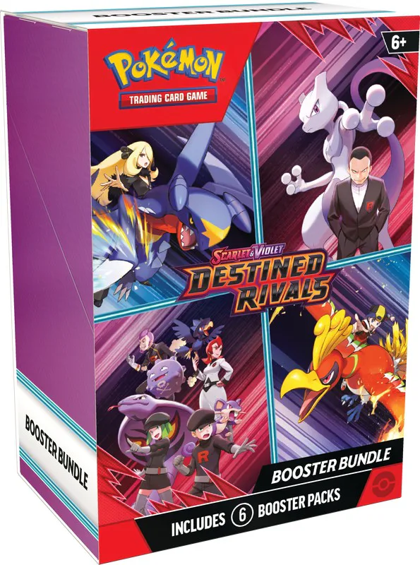 Pokémon Scarlet & Violet Destined Rivals Booster Bundle 6-Pack