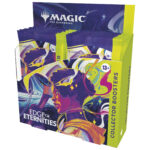 Pre-order Magic: The Gathering Edge of Eternities Collector Booster Display featuring cosmic foils, serialized cards, and showcase frames.