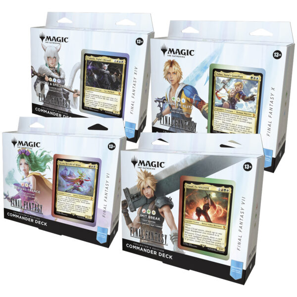 Final Fantasy Collector Commander Deck – MTG Surge Foil Card Deck