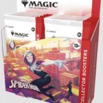 Magic The Gathering Marvel’s Spider-Man Collector Booster Display sealed box with 12 premium packs