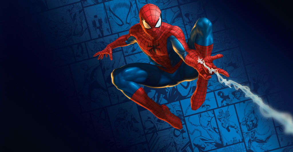 Spider-Man Magic The Gathering crossover artwork
