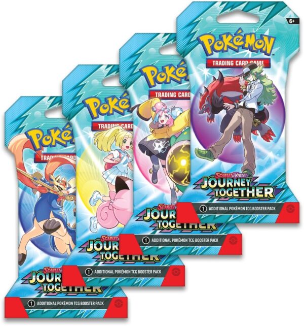 Pokemon Scarlet and Violet 9 Journey Together Sleeved Booster Pack – TCG Retail Image