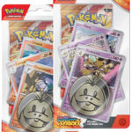 Pokemon Scarlet and Violet Surging Sparks Checklane Blister - Includes 1 booster pack, foil promo card, and game coin