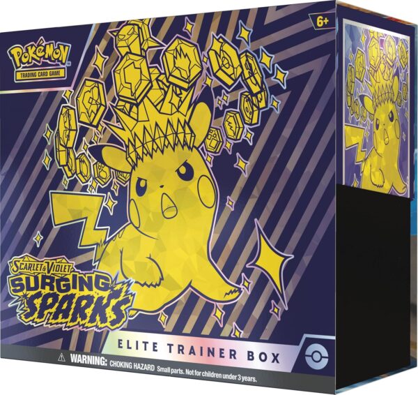 Pokemon S&V: Surging Sparks Elite Trainer Box with Magneton Promo