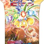 Pokemon S&V: Surging Sparks Sleeved Booster Pack featuring Pikachu ex