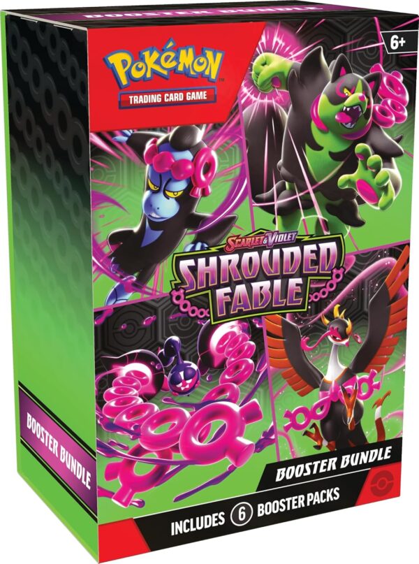 Pokemon Scarlet & Violet Shrouded Fable Booster Bundle Box - 6 Booster Packs