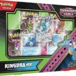Pokemon Shrouded Fable Kingdra ex Greninja ex Special Illustration Box – Includes 5 Boosters and Promo Evolution Line Cards