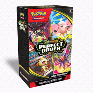 Pokemon TCG Mega Evolution Perfect Order Booster Bundle official product artwork