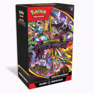 Pokemon TCG Mega Evolution Pitch Black Booster Bundle official product artwork