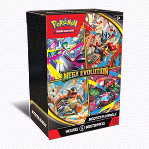 Pokemon TCG Mega Evolution Booster Bundle official product artwork