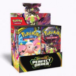 Pokemon TCG Mega Evolution Perfect Order Booster Display Box official product artwork