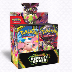 Pokemon TCG Mega Evolution Perfect Order Booster Display Box official product artwork