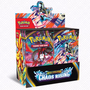 Pokemon TCG Mega Evolution Chaos Rising Booster Display Box official product artwork