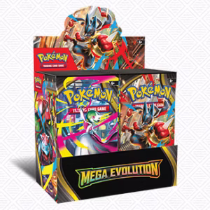 Pokemon TCG Mega Evolution Booster Display Box official product artwork
