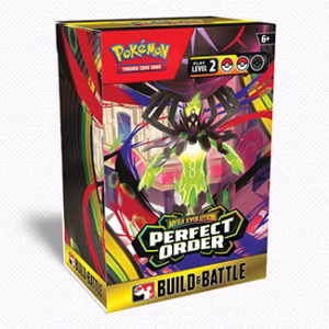 Pokemon TCG Mega Evolution Perfect Order Build & Battle Box official product artwork