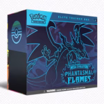 Pokemon TCG Mega Evolution Phantasmal Flames Elite Trainer Box official product artwork