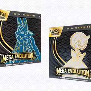 Pokemon TCG Mega Evolution Elite Trainer Box official product artwork