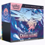 Pokemon TCG Mega Evolution Chaos Rising Elite Trainer Box official product artwork
