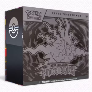 Pokemon TCG Mega Evolution Pitch Black Elite Trainer Box official product artwork