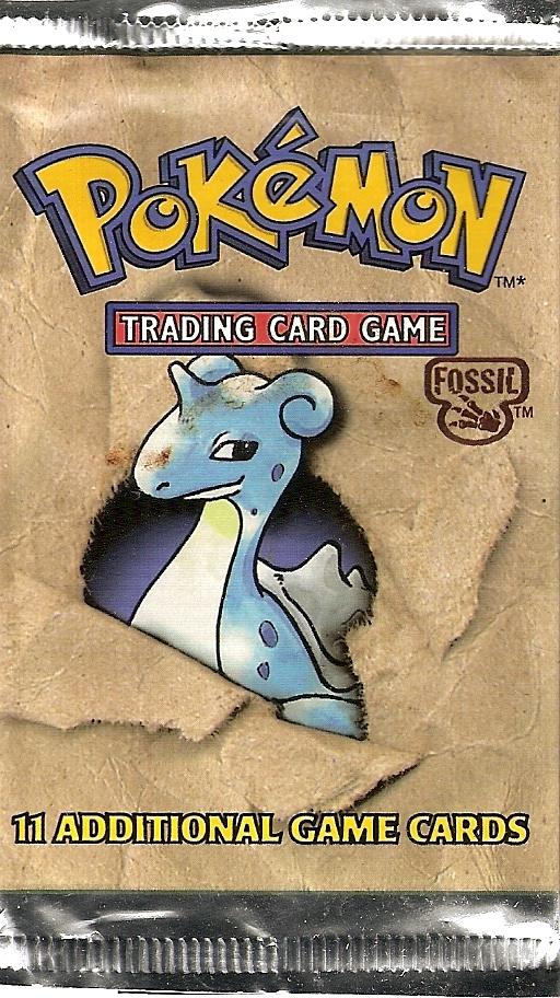 Fossil Pokemon TCG expansion artwork