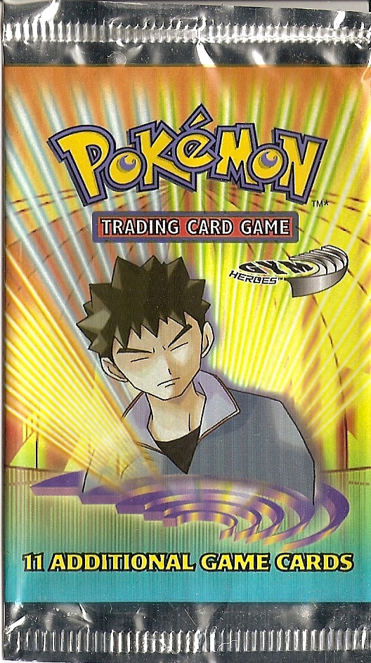Gym Heroes Pokemon TCG expansion artwork