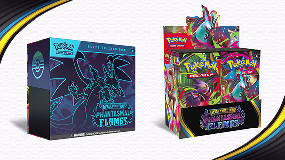 Phantasmal Flames Pokemon TCG expansion artwork